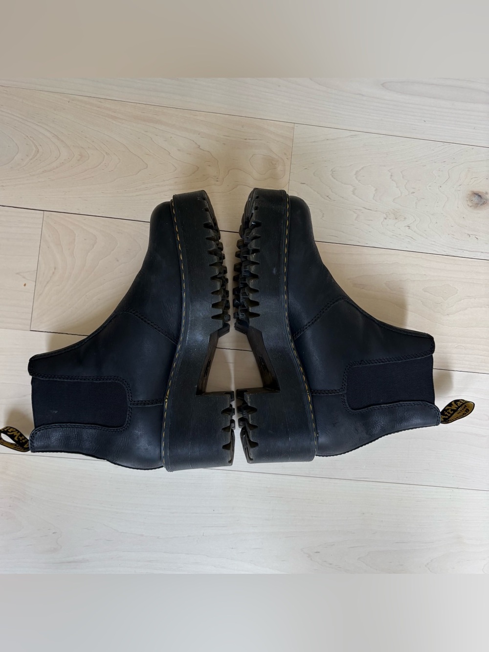 Dr Martens Rometty Platform Wyoming Chelsea Boots Black US size 7 EU size 38 - Picture 7 of 11
